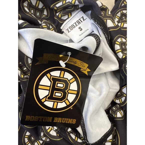 Boston‎ Bruins Leggings NHL Hockey Bruins Yoga Pants Logo Leisure Wear - Picture 5 of 6